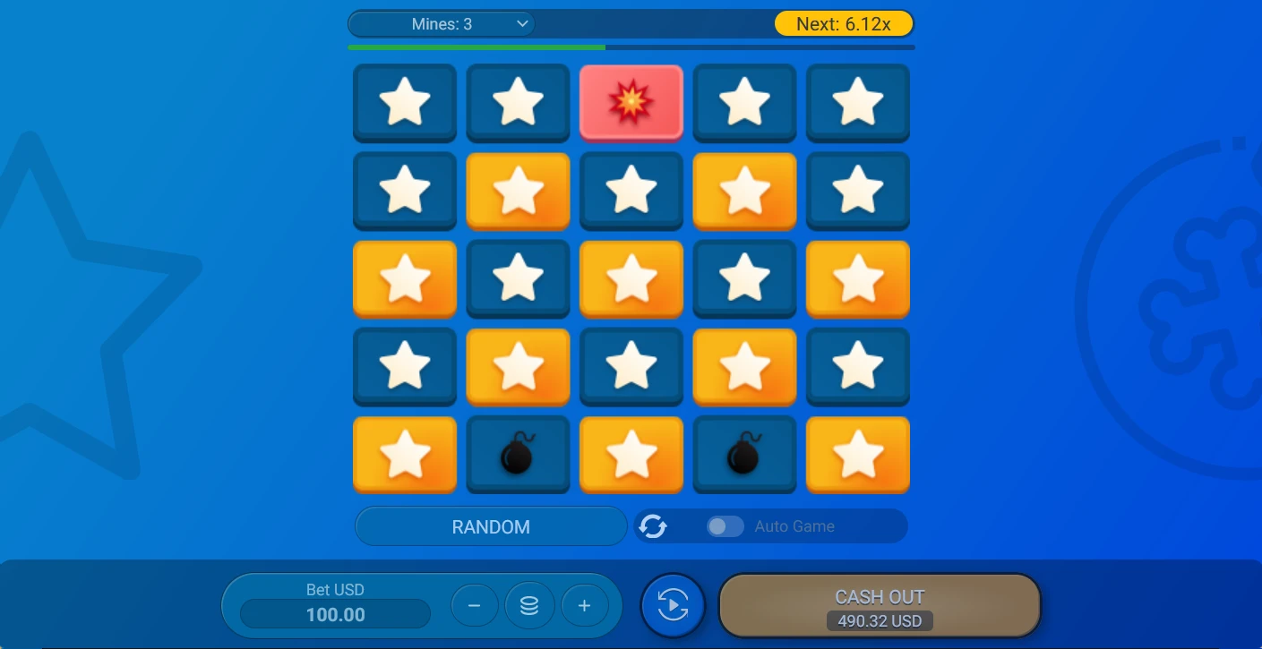 Simplicity and accessibility for a dynamic process and high winnings